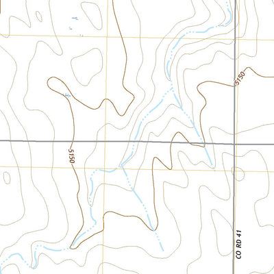 United States Geological Survey Arriba NE, CO (2022, 24000-Scale) digital map