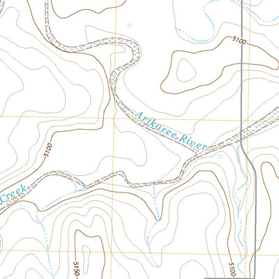 United States Geological Survey Arriba NE, CO (2022, 24000-Scale) digital map