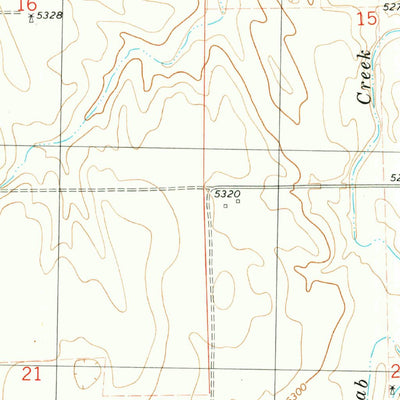 United States Geological Survey Arriba NW, CO (1979, 24000-Scale) digital map