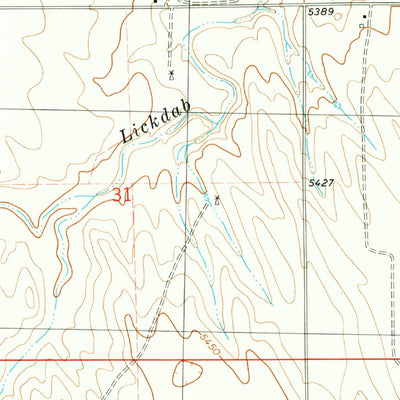 United States Geological Survey Arriba NW, CO (1979, 24000-Scale) digital map