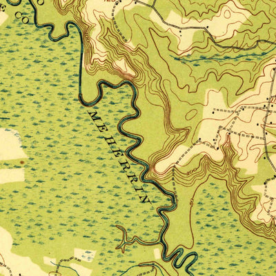 United States Geological Survey Arringdale, VA-NC (1920, 62500-Scale) digital map