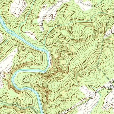 United States Geological Survey Arrington, VA (1969, 24000-Scale) digital map