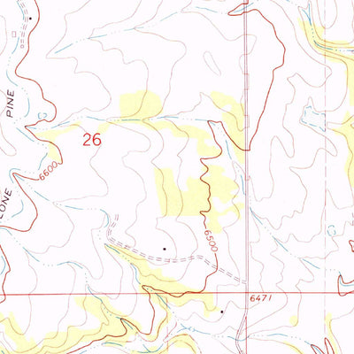 United States Geological Survey Arriola, CO (1965, 24000-Scale) digital map