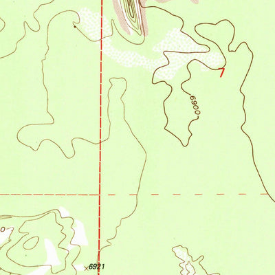 United States Geological Survey Arrosa Ranch, NM (1995, 24000-Scale) digital map