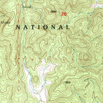 United States Geological Survey Arrosa Ranch, NM (1995, 24000-Scale) digital map