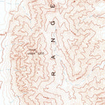United States Geological Survey Arrow Canyon, NV (1958, 62500-Scale) digital map