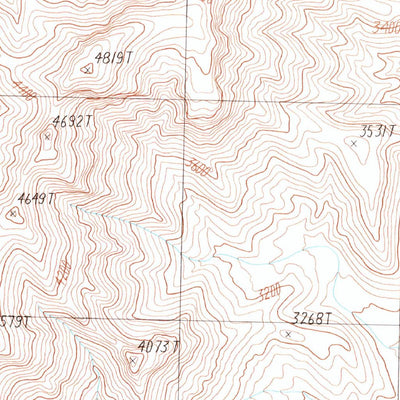 United States Geological Survey Arrow Canyon, NV (1986, 24000-Scale) digital map