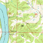United States Geological Survey Arrow Rock, MO (1971, 24000-Scale) digital map
