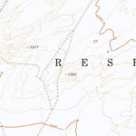 United States Geological Survey Arrowhead Butte NE, AZ (1972, 24000-Scale) digital map