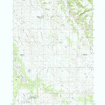 United States Geological Survey Arrowhead Reservoir, WY (1984, 24000-Scale) digital map