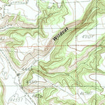United States Geological Survey Arrowhead Reservoir, WY (1984, 24000-Scale) digital map