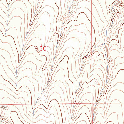 United States Geological Survey Arrowhead Well, NM (1964, 24000-Scale) digital map