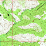 United States Geological Survey Arrowrock Reservoir NE, ID (1969, 24000-Scale) digital map