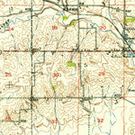 United States Geological Survey Arrowsmith, IL (1952, 62500-Scale) digital map