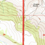 United States Geological Survey Arrowwood Point, OR (1992, 24000-Scale) digital map