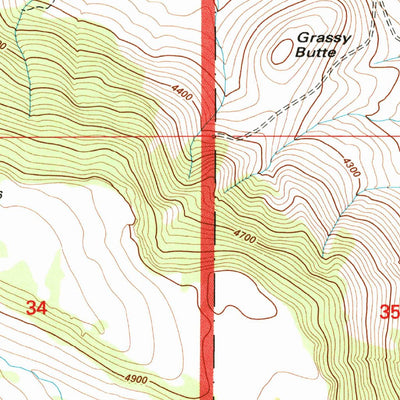 United States Geological Survey Arrowwood Point, OR (1992, 24000-Scale) digital map