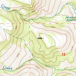 United States Geological Survey Arrowwood Point, OR (1992, 24000-Scale) digital map