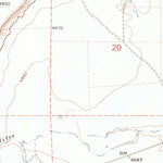United States Geological Survey Arroyo Alamocito, NM (1972, 24000-Scale) digital map