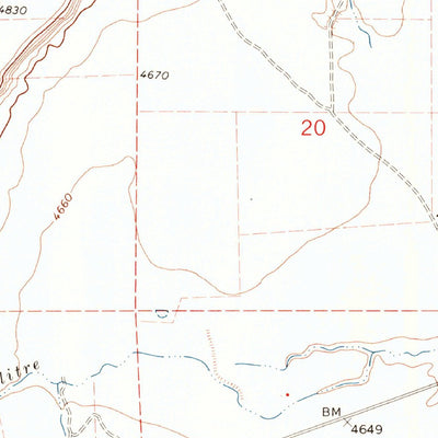 United States Geological Survey Arroyo Alamocito, NM (1972, 24000-Scale) digital map