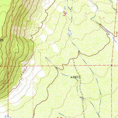United States Geological Survey Arroyo Alamocito, NM (1972, 24000-Scale) digital map