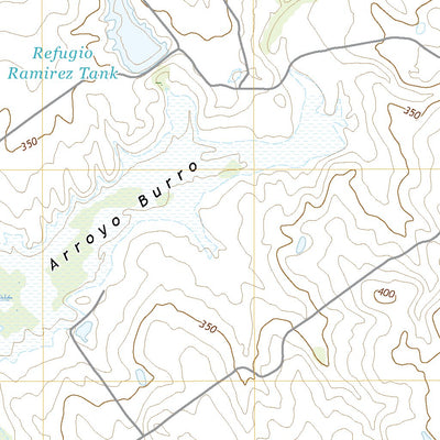United States Geological Survey Arroyo Burro, TX (2022, 24000-Scale) digital map
