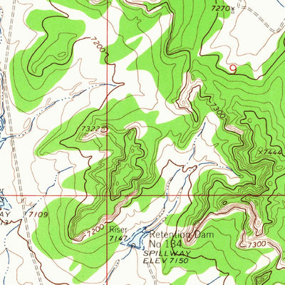 United States Geological Survey Arroyo Chijuillita, NM (1963, 24000-Scale) digital map