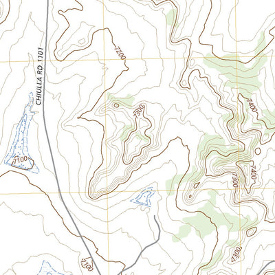 United States Geological Survey Arroyo Chijuillita, NM (2023, 24000-Scale) digital map
