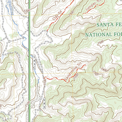 United States Geological Survey Arroyo Chijuillita, NM (2023, 24000-Scale) digital map