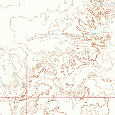 United States Geological Survey Arroyo Cuervo, NM (1958, 24000-Scale) digital map