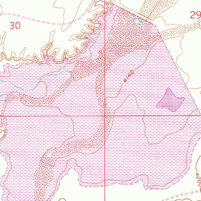 United States Geological Survey Arroyo Cuervo, NM (1958, 24000-Scale) digital map