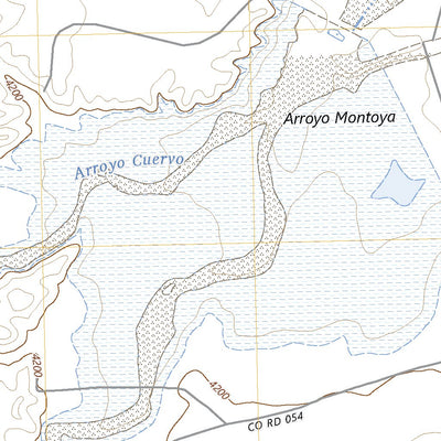United States Geological Survey Arroyo Cuervo, NM (2023, 24000-Scale) digital map