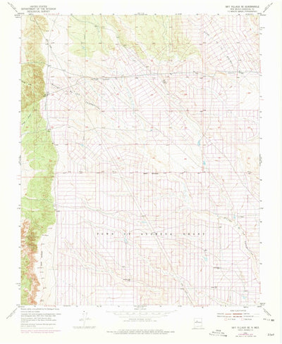 United States Geological Survey Arroyo De Las Calabacillas, NM (1954, 24000-Scale) digital map