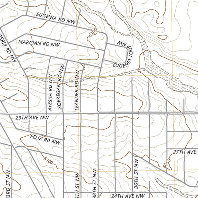 United States Geological Survey Arroyo de las Calabacillas, NM (2023, 24000-Scale) digital map
