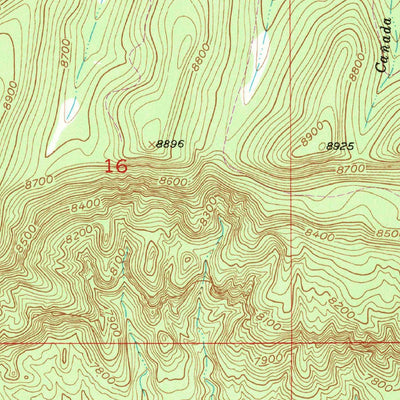 United States Geological Survey Arroyo Del Agua, NM (1953, 24000-Scale) digital map