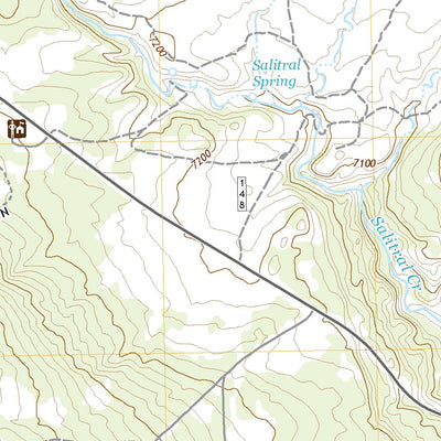 United States Geological Survey Arroyo Del Agua, NM (2020, 24000-Scale) digital map