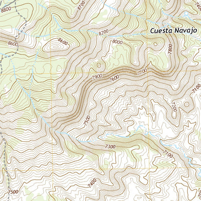 United States Geological Survey Arroyo Del Agua, NM (2020, 24000-Scale) digital map