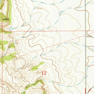 United States Geological Survey Arroyo Del Alamo, NM (1973, 24000-Scale) digital map