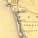 United States Geological Survey Arroyo Grande, CA (1897, 62500-Scale) digital map