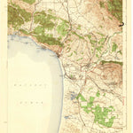 United States Geological Survey Arroyo Grande, CA (1942, 62500-Scale) digital map