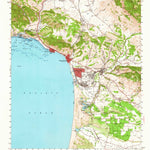 United States Geological Survey Arroyo Grande, CA (1952, 62500-Scale) digital map