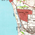 United States Geological Survey Arroyo Grande, CA (1952, 62500-Scale) digital map