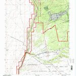 United States Geological Survey Arroyo Hondo, NM (1995, 24000-Scale) digital map