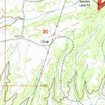 United States Geological Survey Arroyo Hondo, NM (1995, 24000-Scale) digital map