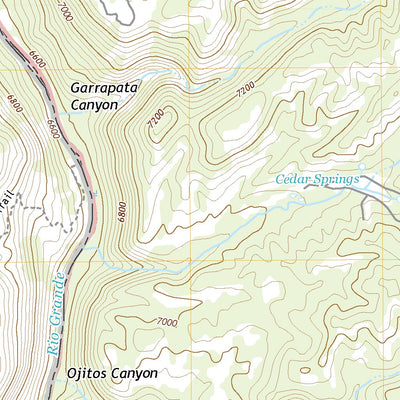 United States Geological Survey Arroyo Hondo, NM (2020, 24000-Scale) digital map