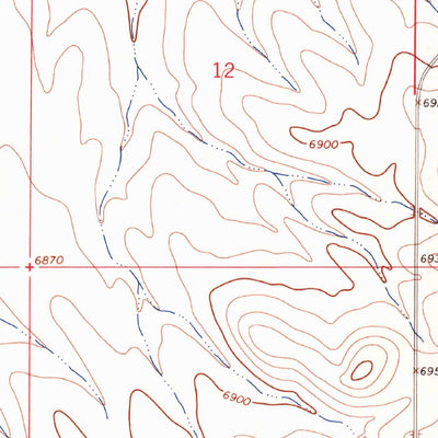 United States Geological Survey Arroyo Landavaso, NM (1963, 24000-Scale) digital map