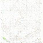 United States Geological Survey Arroyo Melado, TX (1980, 24000-Scale) digital map