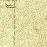 United States Geological Survey Arroyo Seco, NM (1963, 24000-Scale) digital map