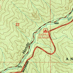 United States Geological Survey Arroyo Seco, NM (1995, 24000-Scale) digital map