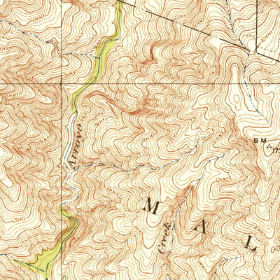 United States Geological Survey Arroyo Sequit, CA (1932, 24000-Scale) digital map