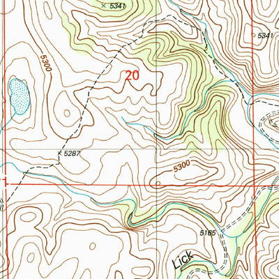 United States Geological Survey Arroyo Serrano West, NM (2004, 24000-Scale) digital map